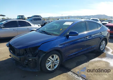 2020 Hyundai Elantra Sel из США, поврежденный, VIN 5NPD84LFXLH597831